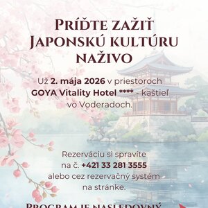 Zaži japonskú kultúru v kaštieli