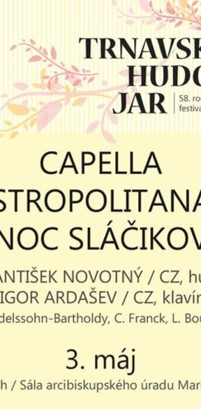 Trnavská hudobná jar - ARCO festival / Capela Istropolitana