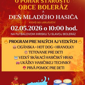O pohár starostu a deň mladého hasiča