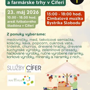 Regionálne remeselné a farmárske trhy v Cíferi