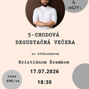 5-chodová degustačná večera